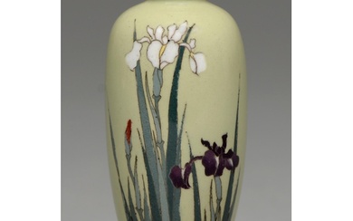 A Japanese cloisonne enamel vase, Meiji / Taisho period, ena...