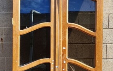 A SET OF FRENCH DOORS