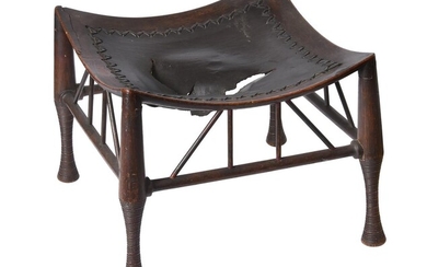 A Thebes mahogany stool