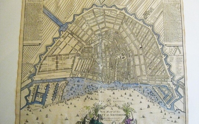 A new map of the city of Amsterdam