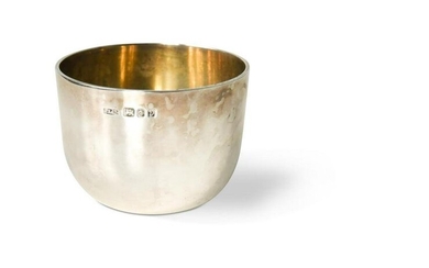 A silver tumbler cup by Tiffany & Co.