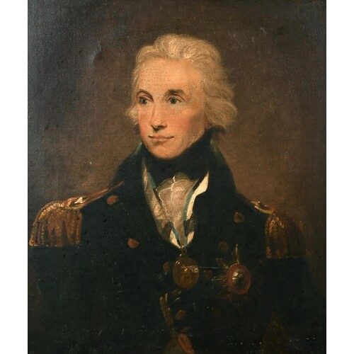 After Lemuel Francis Abbott (1760-1803) British. "Admiral Lo...