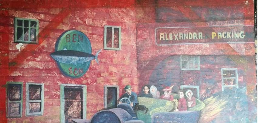 Anita Benson, XX, American School, Mural, Early Row