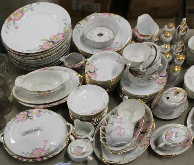 Approx 100 pieces of Noritake Pink Floral China