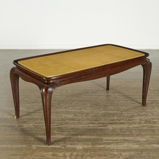 Atelier Borsani (attrib.), parchment coffee table