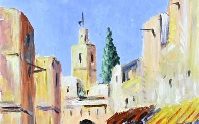 B. Retaux, Marrakech with figures