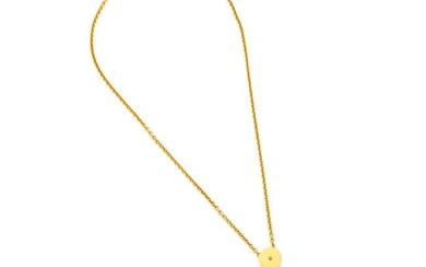 BVLGARI, Roma 2000s "Bulgari Cicladi" model Necklace in 18k yellow gold (750‰) adorned with