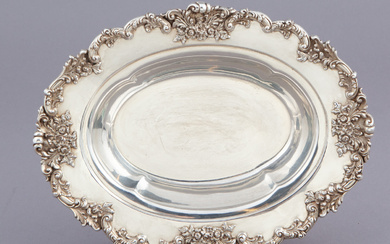 Bailey Banks Biddle Sterling Silver Oval Bowl
