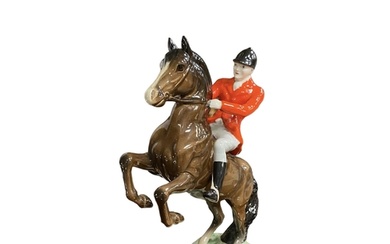 Beswick Huntsman on Rearing Horse