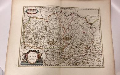 Blaeu Map Of Parma - Piacenza