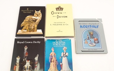 Books: A quantity of ceramics reference books comprising Roy...