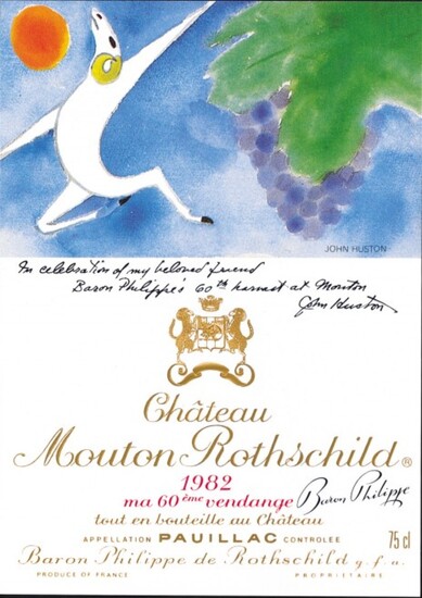 Château Mouton Rothschild 1982 (12 BT)