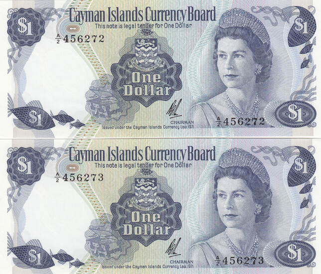 Cayman 1 Dollar 1971 (2)