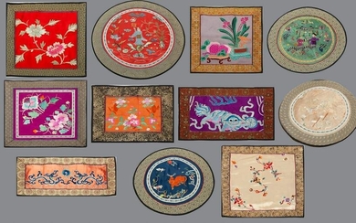 Chinese Silk Pieces