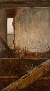 Christen DALSGAARD Skive, 1824 - Sore, 1907 Intérieur de grenier