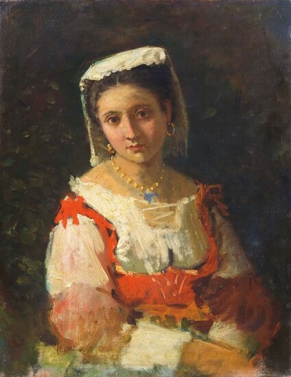 Ciociara, Vincenzo Cabianca (attr. a) (Verona 1827 - Roma 1902)