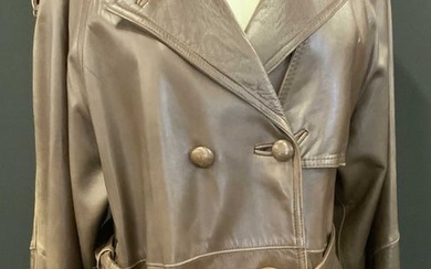 Clifford Michael Soft Leather Jacket w Belt Canada