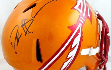 Deion Sanders Signed FSU Seminoles F/S Flash Speed Helmet-Beckett W Hologram