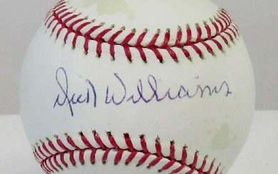 Dick Williams Signed OML Baseball Autographed TRISTAR A's Red Sox Padres