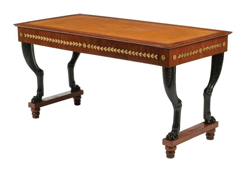 Empire-Style Fruitwood Writing Table