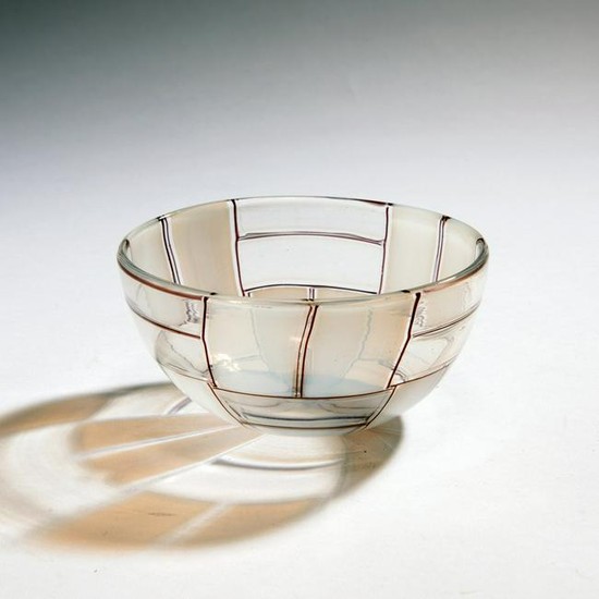 Ercole Barovier, 'Sidone' bowl, 1957