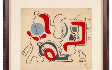 Eve Peri (American, 1897-1966) Textile Art
