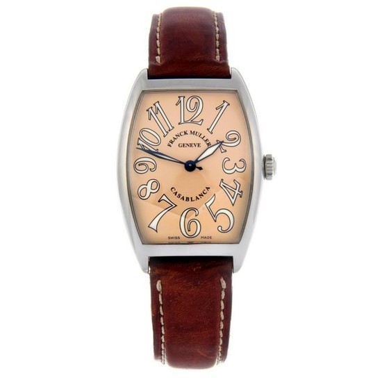 FRANCK MULLER - a gentleman's Casablanca wrist watch.