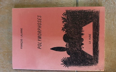 Francois LALANNE. Polymorphoses. Texte de Daniel Abadie. Edition galerie la Hune. 1978. Edité pour la...