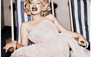Frank Worth (1923-2000), Marilyn Monroe in a Deckchair (1954)