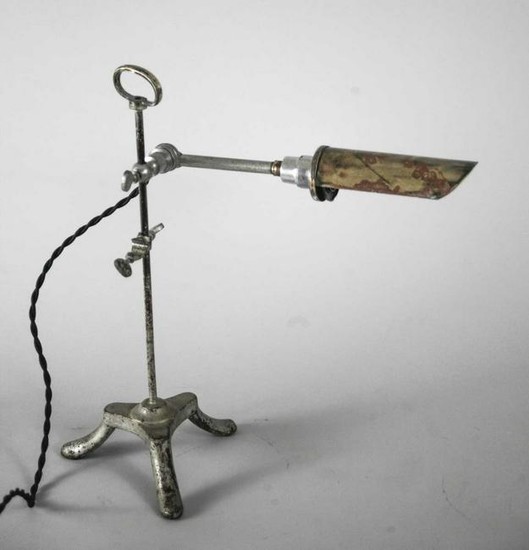 French Art Deco Task lamp jewelry or medical