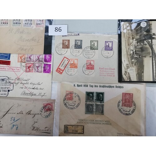 GERMANY. COVERS/CARDS. An interesting group of early to mid...