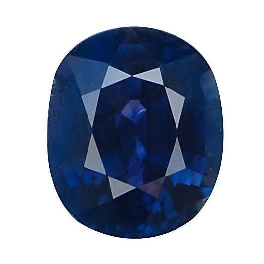 GIA - 2.02 ct. Untreated Dark Blue Sapphire - SRI LANKA