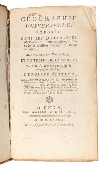 Geographie Universelle, Claude Buffier 1783