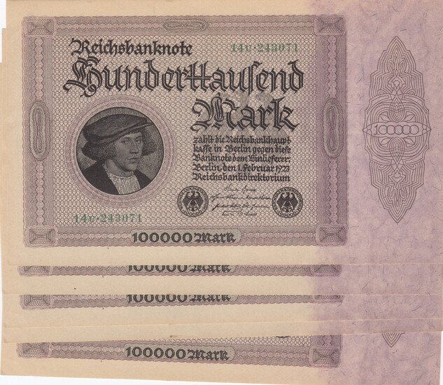 Germany 100 000 Mark 1923 (5)