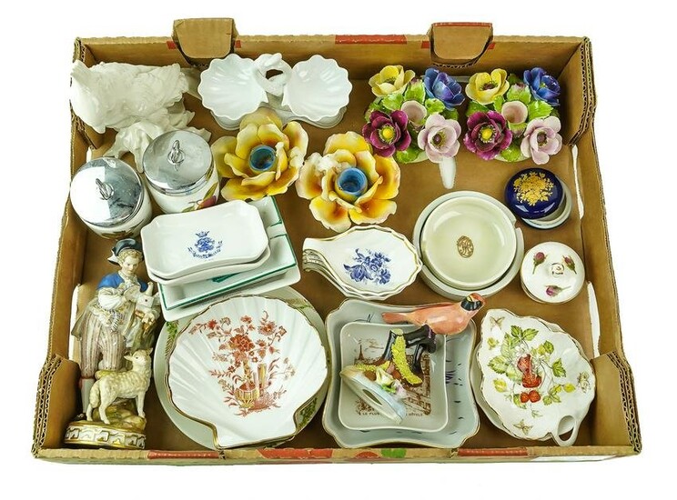 Group of English and European Porcelain Items