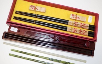 Group of various Chinese chopsticks