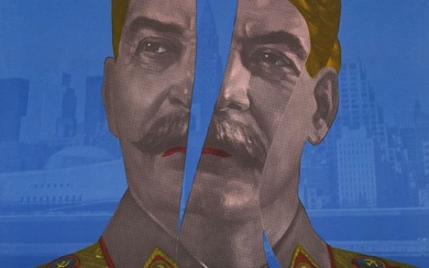 Gudmundur Erró - Staline in New York, 1980