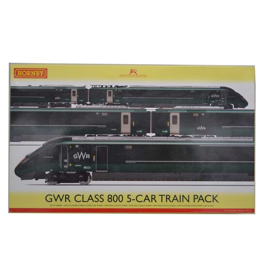 Hornby OO gauge model railways set, R3514 GWR Class 800 5-car train pack