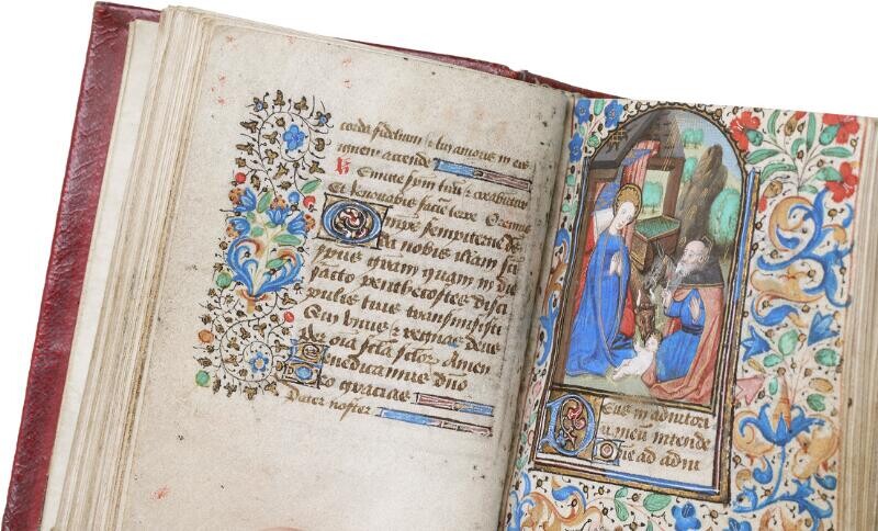 NOT SOLD. Hours of the Virgin, in Latin, illuminated manuscript on vellum [Rouen, last quarter of 15th century]. – Bruun Rasmussen Auctioneers of Fine Art