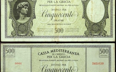 Italy, Italian Occupation of Greece (1941-1943), Cassa Mediterranea di Credito...
