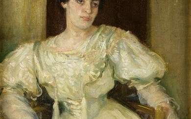 JOSÃ‰ MONGRELL TORRENT (1870 / 1937) "Portrait of a