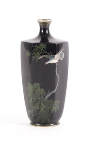 Japanese Cloisonne Vase, Ca. 1900 FR3SHLM