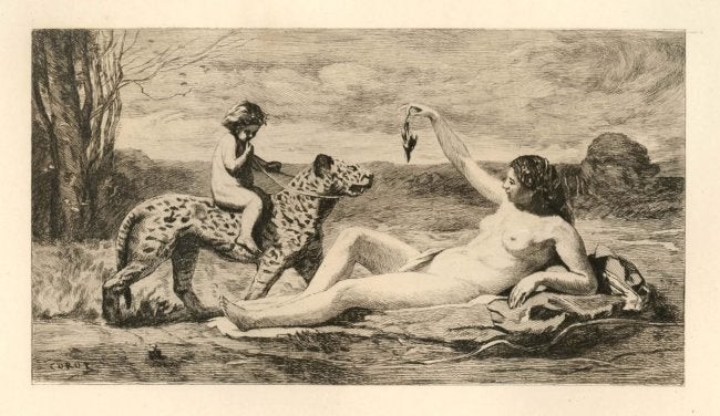 Jean-Baptiste Corot La Chasse