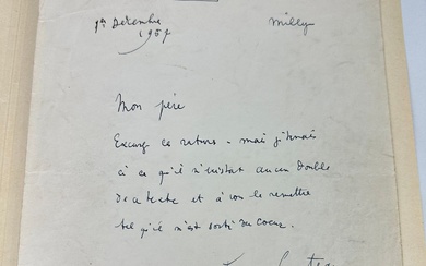 Jean Cocteau (1889-1963), écrivain, dramaturge,... - Lot 286 - Vermot et Associés