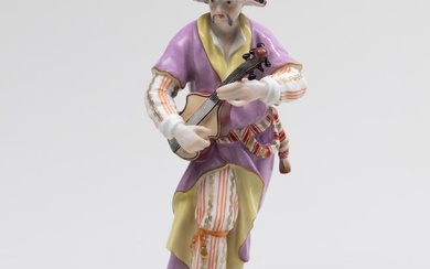 KPM Porcelain Figure of a Malabar Musician