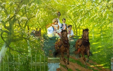 Karel Dohnalek (Hungary,Czech,1879-1945) oil painting