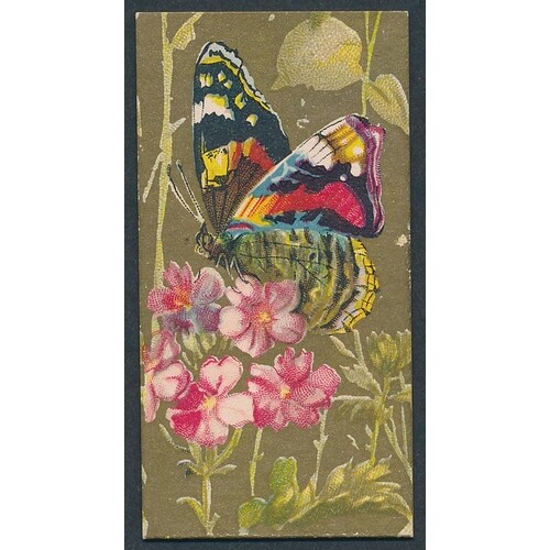 Kinney. 1888 Butterflies of the World (gold) set (less 2), g...