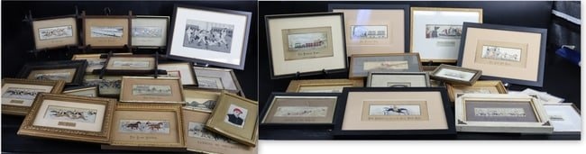 Large Collection of Stevensgraphs & Similar Silks