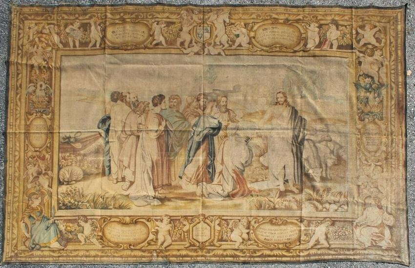 Large Polish Resurrected Christ Tapestry