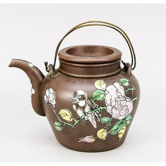 Large Yixing teapot with